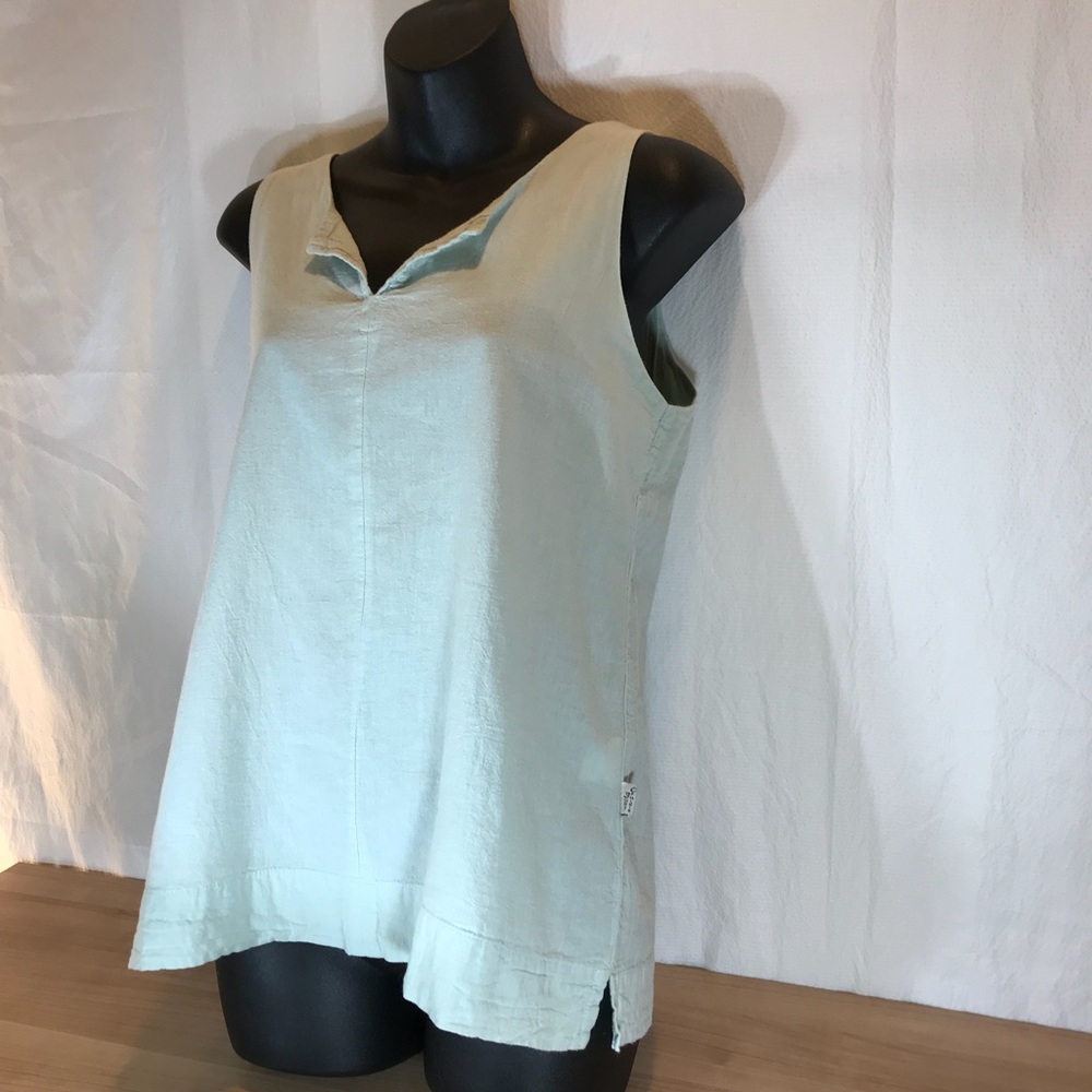 Just Cruizing Cotton Tank, Lt Blue